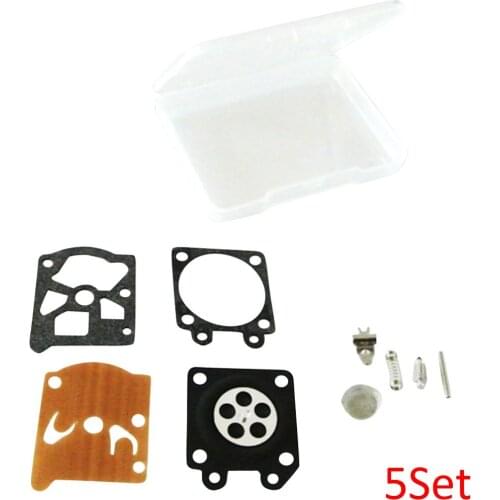 5Kit Carb Rebuild Diaphragm Gasket Kit Fit STIHL MS210 MS230 250 Chainsaw