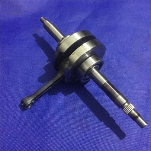 Motorcycle Accessories Curved Beam Crankshaft HJ110-A Crankshaft Bearing HJ110-2A / 2C / 2D Engine Double Clutch Crankshaft