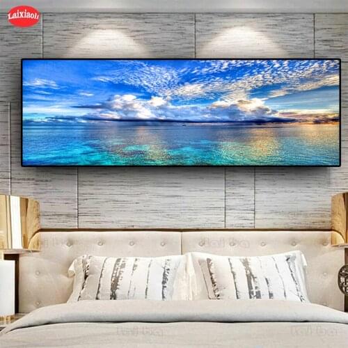 5d mosaic Diamond Painting Sunset, lake, natural landscape diamond Embroidery full square&round Diamond cross stitch home decor