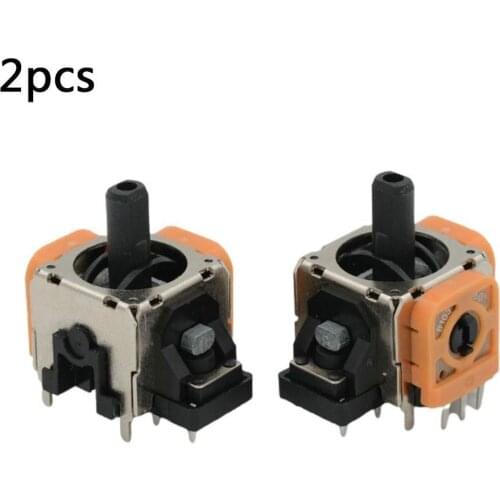2pcs 3D Analog Joystick Grip Stick Repair Parts Sensor Module Potentiometer For Sony Dualshock 4 PS4 Pro Controller Gamepad