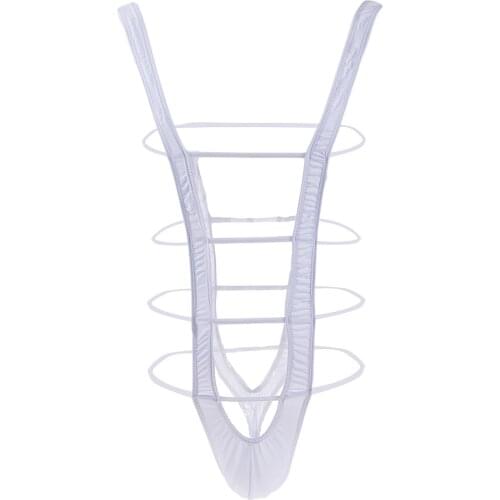 Men’s Borat Mankini Underwear Harness Bikini Stag Night Party Costume