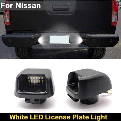 For Nissan Armada Frontier Navara Titan Xterra For Suzuki Equator High Brightness LED License Plate Light Number Plate Lamp