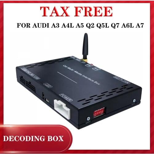 For VW Touareg 2011-2017 Apple Decode Box Wireless Digital Tv Box Android Decoding Converter GPS Navigation Wifi Android 9.0