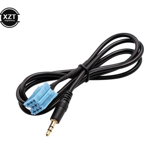 AUX Audio Input Cable Adaptor 3.5mm For VW Golf Passat B5 Bora Polo Blaupunkt CD player