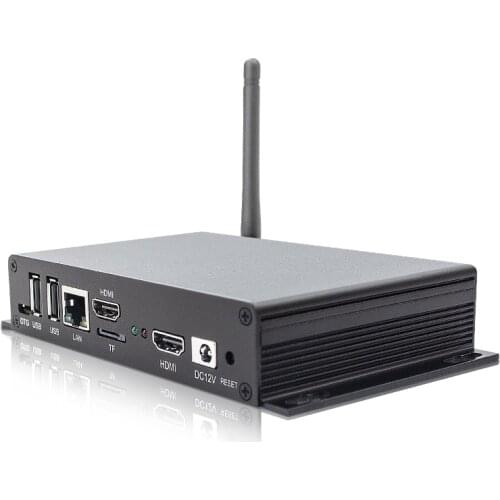 China best price 4K HD Advertising digital signage Media Player Box With Free pubish software