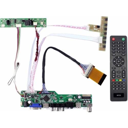 LTM215HT04 21.5 inch 1920x1080 HD MI VGA AV USB RF LCD Controller Board USB Support Video