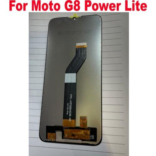 Best Working Glass Sensor LCD Display Touch Screen Digitizer Assembly For Motorola Moto G8 Power Lite XT2055-2 Phone Pantalla