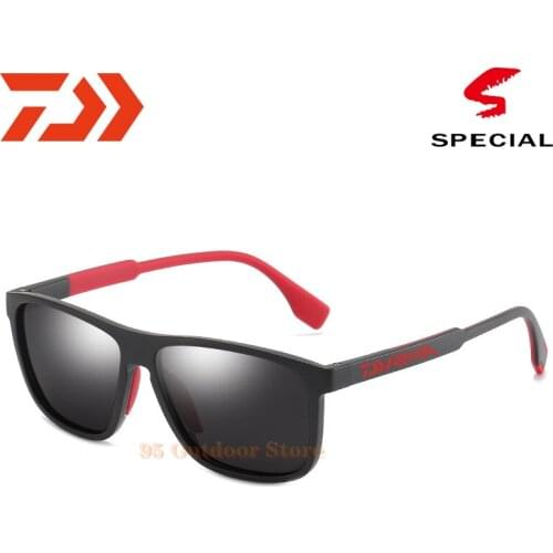 New Daiwa Mens Fishing Glasses Outdoor Mountaineering Anti-ultraviolet Classic Polarized Sunglasses Riding Driving Sunglasses