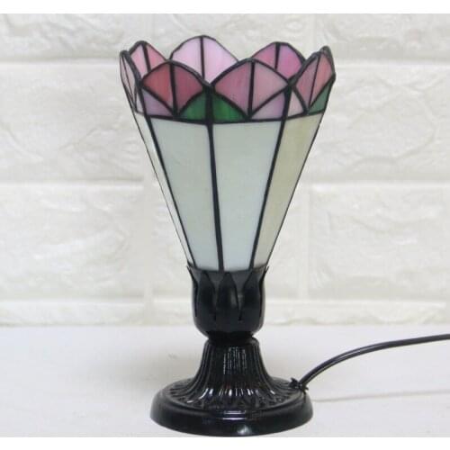 Tiffany Table Lamp E27 Baroque Bedroom Bedside Lamp Creative Fashion Retro Table Lamp