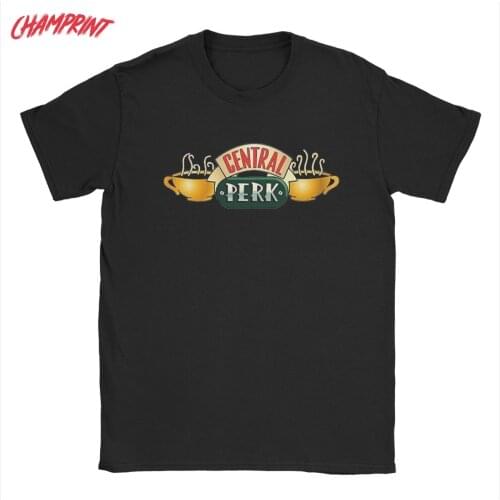 Pair Best Friends Central Park T Shirt Men Pure Cotton Novelty T-Shirt Crew Neck TV Show Tees Short Sleeve Clothing New Arrival