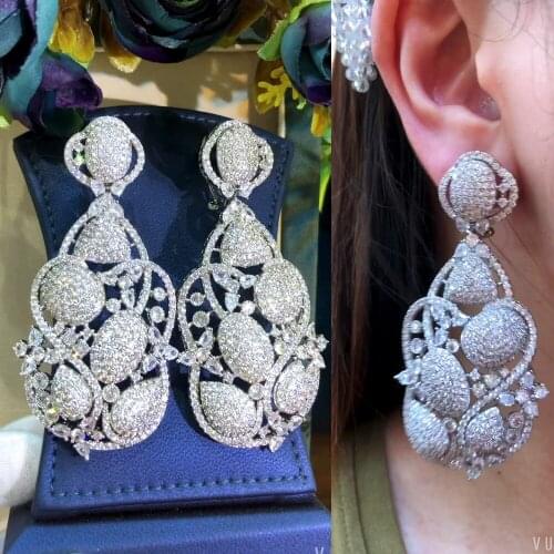 Luxury Trendy Original design Dangle Earring Enthusiasm Jewelery for Women Fashion Wedding Daily Earring Jewelry High Quality