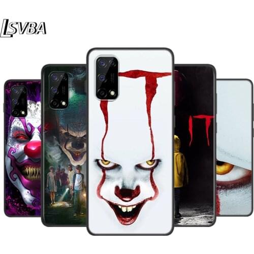 Cool Art Clown IT Silicone Cover For Realme V15 X50 X7 X3 Superzoom Q2 C11 C3 7i 6i 6s 6 Global Pro 5G Phone Case
