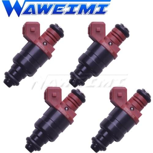WAWEIMI 4 PCS Fuel Injector Nozzle OE 078133551BA For VW Passat Audi A4 A6 1998-2005 Replacement Car Fuel Engine Injection