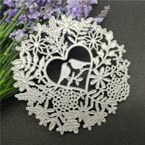 Thrush Metal Cutting Dies for 2021 New Scrapbooking Frame Edge Stamps Crafts Background Cutter Hollow Cardmaking Stencil Gifts