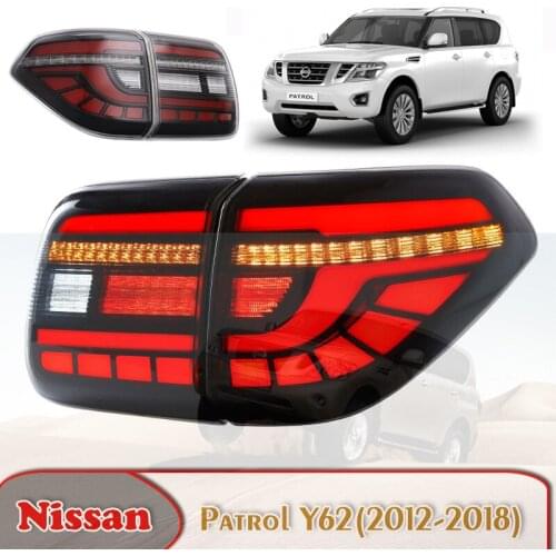 For Nissan Patrol (2012-2018) Tail Light Assembly Modification New Patrol Y62 LED Steering Light Guide Brake/Fog/Reversing Light