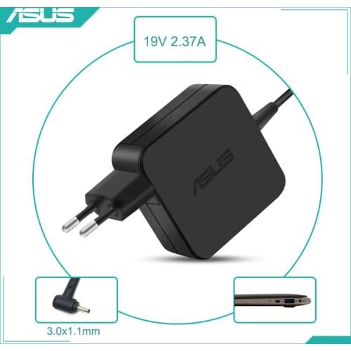 19V 2.37A 45W AC Adapter 3.0x1.1mm Laptop Charger Replacement For Asus UX21E UX31E UX21K UX31K UX42E Notebook Cargador
