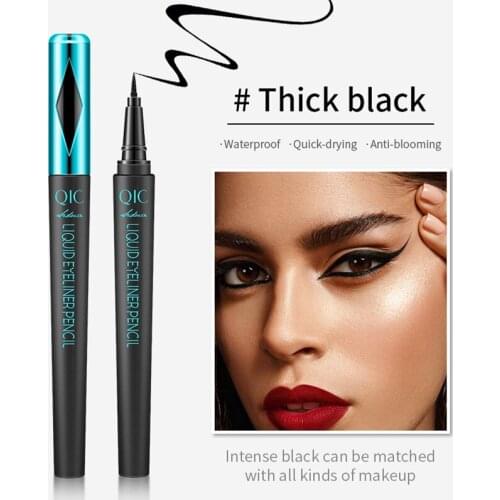 Liquid Eyeliner Pen not Smudged Rarely Fine Waterproof Long Lasting Innovative Eye Makeup Liquid Eyeliner Pen Liner Combination