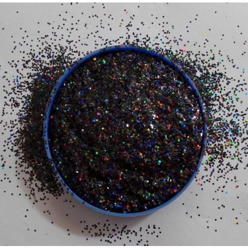 2mm Holographic Black Paillette Sequins