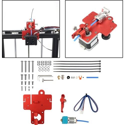 3D Printer Upgrade Aluminum Alloy Direct Drive Extruder Kit Mounting Plate for Creality Ender 5 Ender 5 Pro Ender 5 Plus