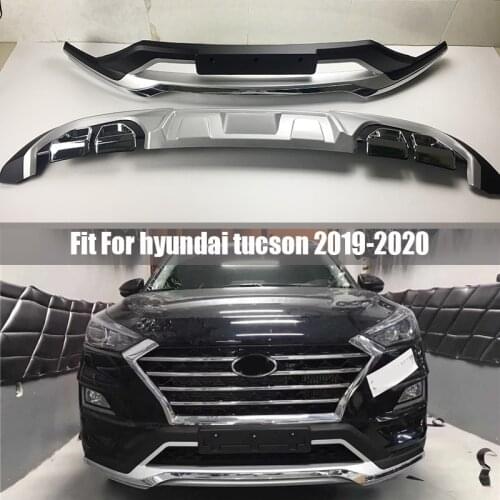 For Hyundai Tucson 2019 2020 Front and Rear Bumper Accessories Protector body kits Anti-impact Plate High Quality Brand ABS