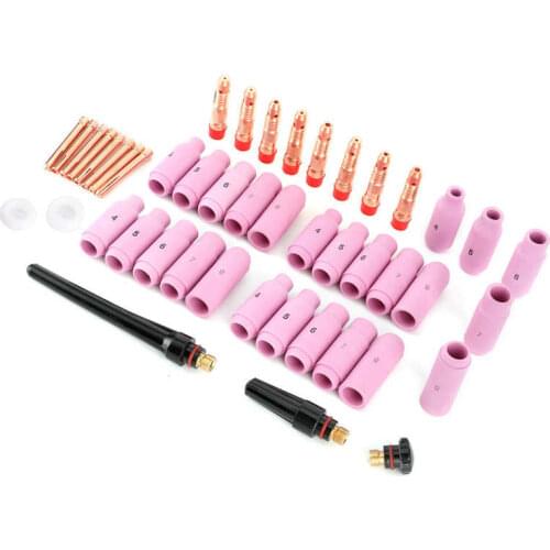 Car emergency kit car tools set box Welding Nozzle TIG Contact Welder Nozzle for Torch 17/18/26 Repairing Tool car