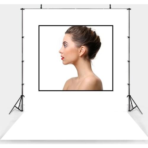 Pure White Background for Photography Solid Pastel Backgrounds for Portrait Photobooth Video Photographer Photophone Photostudio