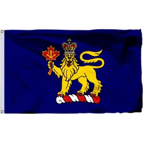 Canada Governor-General Flag 150X90cm (3x5FT) 120g 100D Polyester Double Stitched High Quality Banner Free Shipping