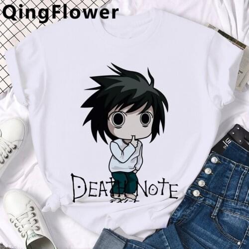 Anime Death Note Misa Amane t shirt t-shirt men aesthetic grunge casual couple t-shirt white t shirt couple clothes