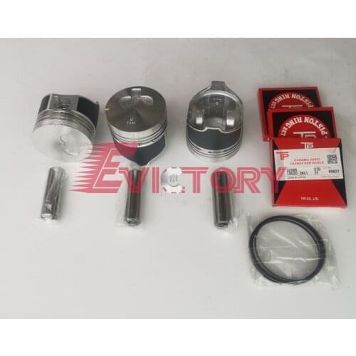 For SUMITOMO ISUZU 3KC1 con rod rebuild kit connecting rod crankshaft bearing gasket piston ring