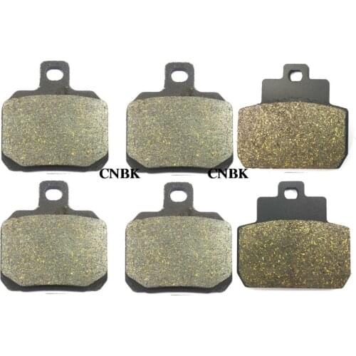 F+R Brake Pad Set for PIAGGIO 500 Beverly Beverly500 2006 Front Rear
