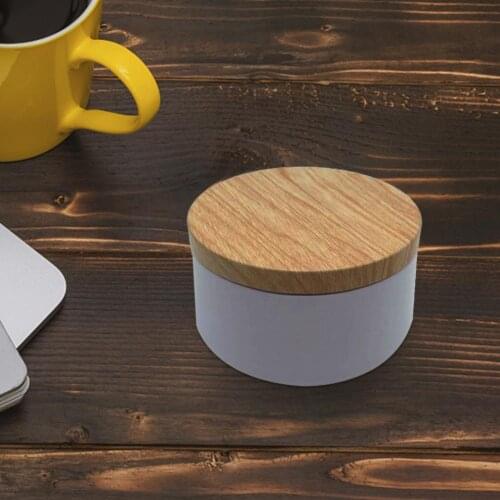 Round Portable Candle Jar Tinplate DIY Empty Aromatherapy Box for Table Storage Bottles Jars Organization