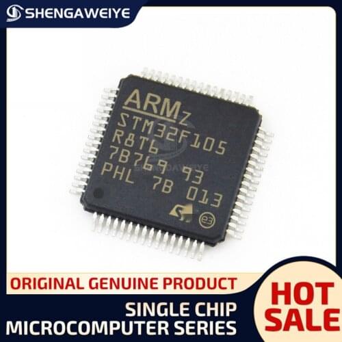 5PCS/Original IC single chip microcomputer STM32F105RBT6 STM32F105RCT6 STM32F105VBT6 STM32F105VCT6 STM32F105R8T6 STM32F105V8T6