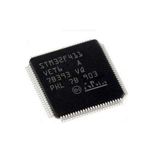 2-10PCS New STM32F411VET6 QFP-100 Microcontroller chip