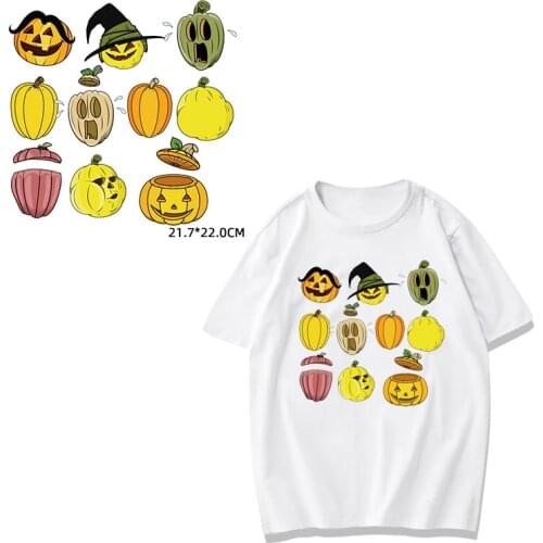 Cute Small Animal Halloween Party Cat Patch for Clothing Sticker for Children Boy Girl DIY Patches T-shirt Heat Transfer Vinyl F