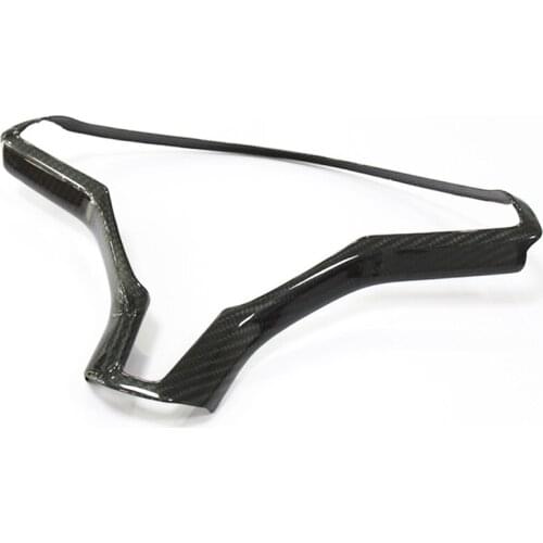 For Tesla TESLA MODEL S X Automotive Interior Stickers Carbon fiber steering wheel decorative car styling accessories patch