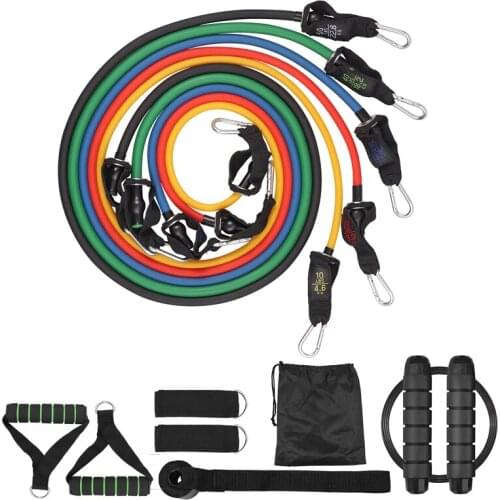 Resistance Band Workout Exercise Yoga Fitness Training Tubes Training Exercise Yoga Tubes Pull Rope Rubber Expander Elastic Band