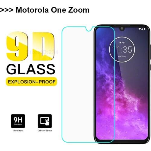 High Clear Explosion-proof Front LCD Tempered Glass Film For Motorola One Zoom 6.4 inch Pelicula de vidro