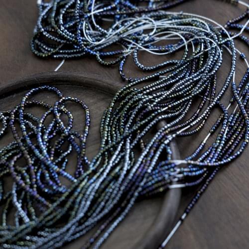 Japan Toho imported rice beads, metallic color series 1.5mm, French embroidery material