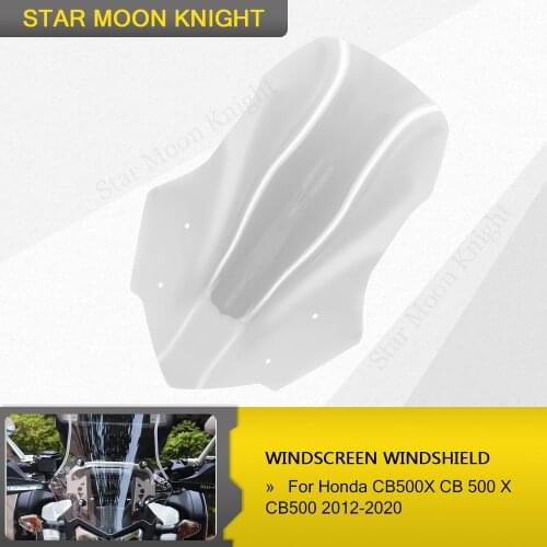 Windscreen Windshield Wind Shield Screen Protector For Honda CB500X CB 500 X CB500 2012-2020 2019 2018 2017 2016 2015 2014