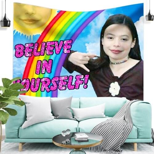 Geloven In Uself Tapijt Muur Opknoping Astrologie Waarzeggerij Sprei Muur Decor Kamer Decor Boho Decor Hippie Home Decor Tapiz
