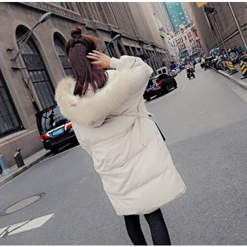 2020 New Duck Down Jacket Woman Hooded Winter Coat Women Korean Loose Thick Long Parka Coats Chamarras De Mujer KJ454