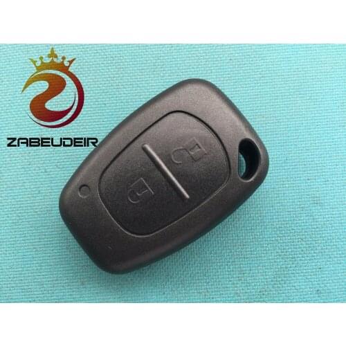 10Pcs/Lot Of New Replacement Key Case Blank For Renault 2 Buttons Remote Shell No Blade No Logo Car Accessories Auto Parts Sell