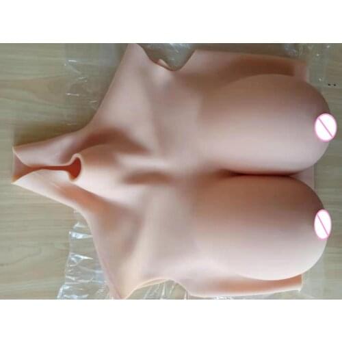 6G High Upgrade G CUP Fake Artificial Boobs Silicone Breast Forms and Vagina Panties Crossdresser Shemale Drag Queen Transgender