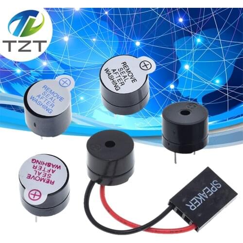 10pcs 3V 5V 12V Active Buzzer Magnetic Long Continous Beep Tone 12*9.5mm New And Original Hjxrhgal For Arduino