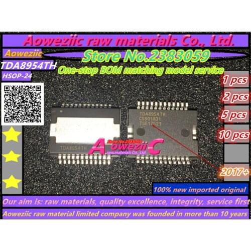 Aoweziic 2017+ 100% new imported original TDA8954 TDA8954TH HSOP-24 Audio power amplifier chip