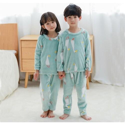 Kids Pajamas Pijama Infantil Cartoon Animal Pajamas For Girls Pyjamas Baby Girl Clothes Boys Sleepwear Childrens Pajamas Sets
