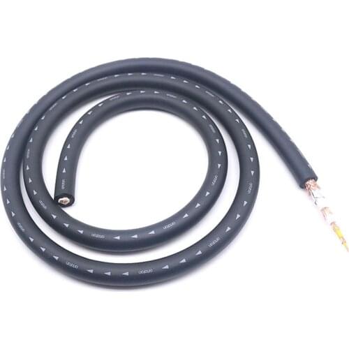 Hi-End HIFI OFC OCC Copper One Core Shield RCA XLR Audio 10mm 10.5m rf Coaxial Cable Line Wire Only Cable No Plug