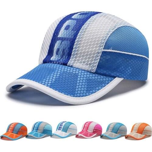 New Kids High Quality Baseball Caps for Boys Girls Bone Letter Mesh Trucker Hat Breathable Summer Children Cap Hip Hop Gorras