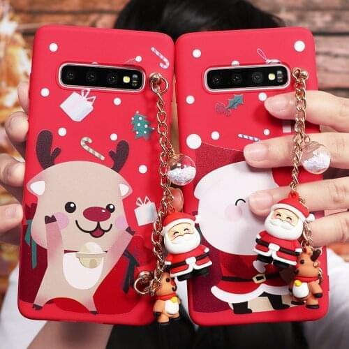 Christmas TPU Funda For Samsung Galaxy S21 Ultra S20 FE S10 S9 Plus S10e A51 A50 A52 A21S A12 A10 A32 A31 A40 A71 A72 A70 Case