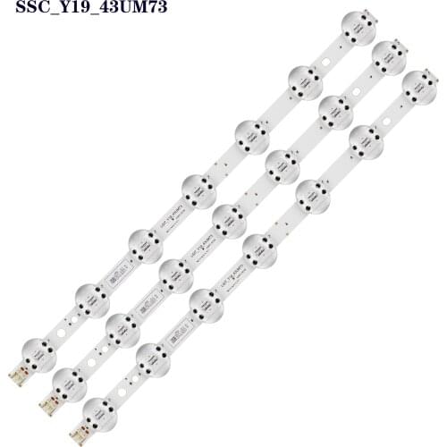 LED Backlight for LG 43UM4390PLC 43UM74006LB 43UM7450PLA 43UM7390PLC 43UM7400PLB 43UM7300PSA 43LM6300PSB SSC.Y19.43UM73